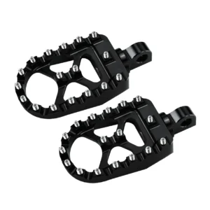 Motorcycle Footpeg Footrests Custom Foot Pegs CNC Aluminum for Harley Dyna Fatboy Street Bob Wide Glide Sportster Iron 883