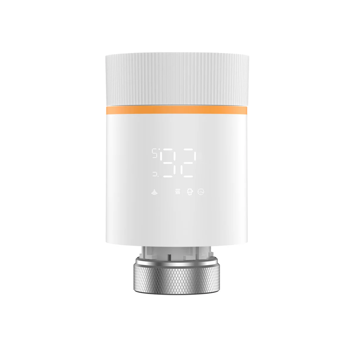 Tuya Wireless Smart Home LED Digital Thermostat TRV WIFI Compatible Voice Control Garage PC 7 Days Programmable Floor Heating Pack of 2