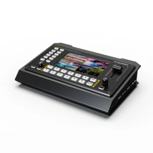 AVMATRIX Shark S6 Metal Built-in 5 Inch LCD Display 6 Channel /SDI Video Switcher PTZ Camera Control RTMP Stream Record