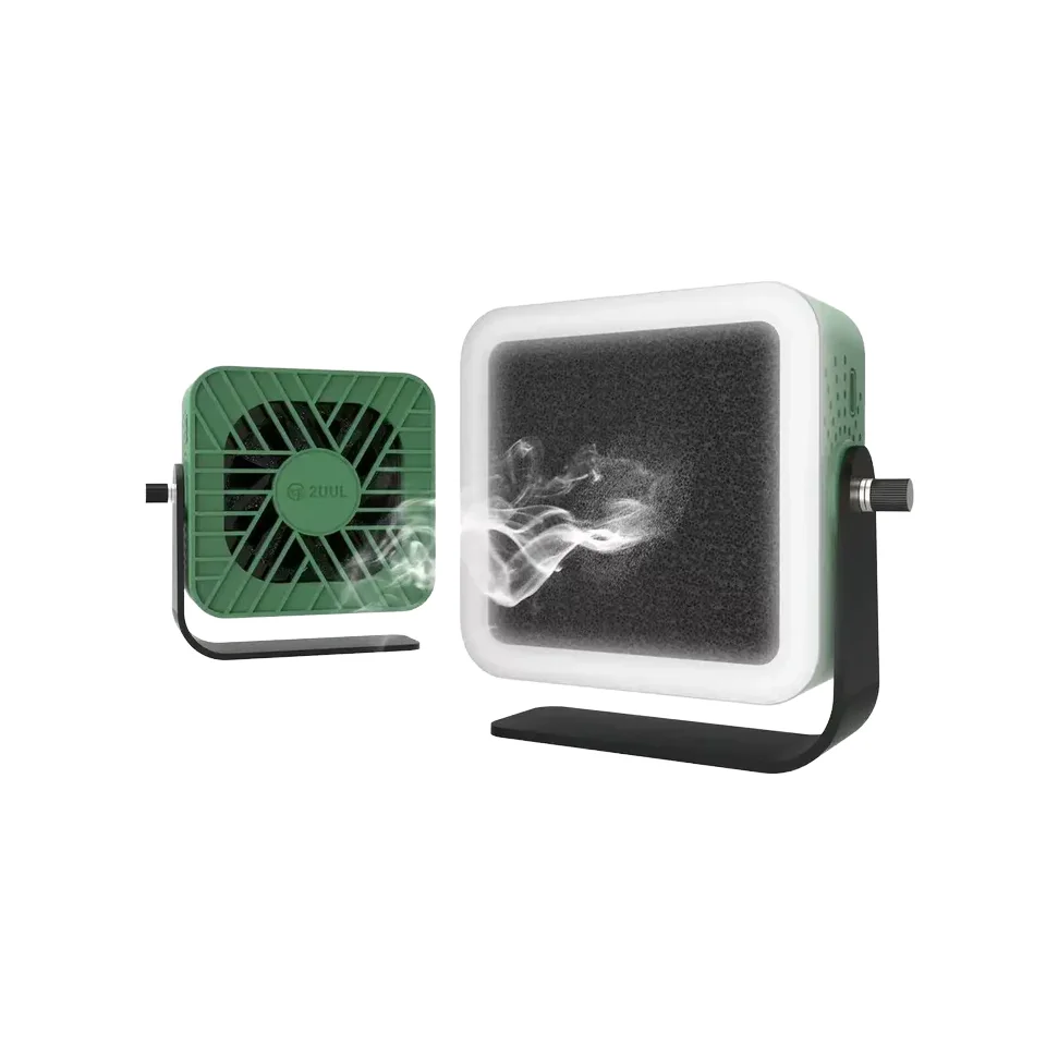 2UUL Aiolos Cooling Fan Lighting & Smoke Extraction for Mobile Phone Motherboard IC Repair Fast Heat Dissipation Compatible DA98 - Image 2