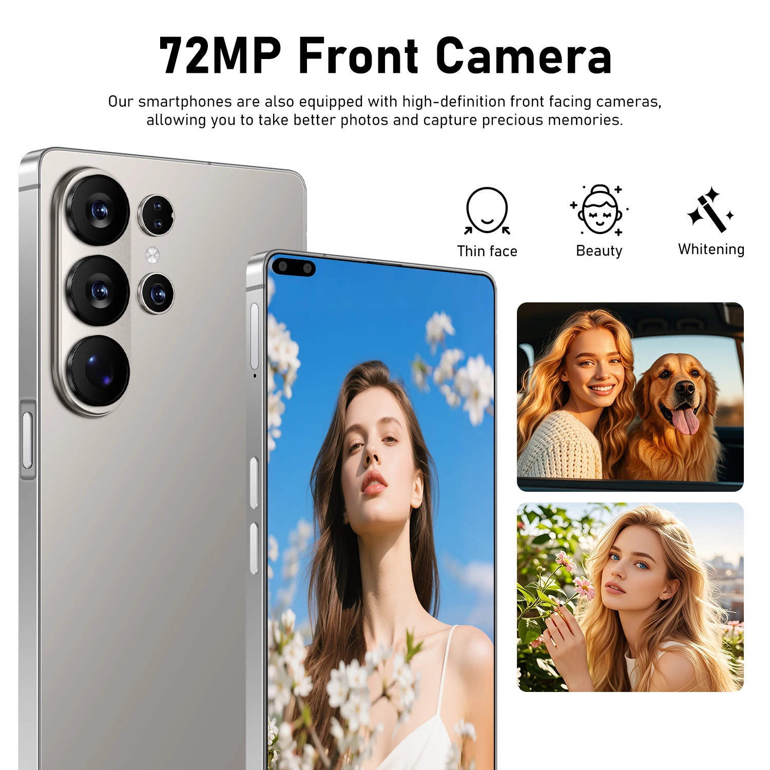 High Quality S26 Ultra 5G Smartphone 7.3 Inch 2K 16GB+1TB Android 15 Deca Core Global Version Dual SIM Mobile Phones - Image 4