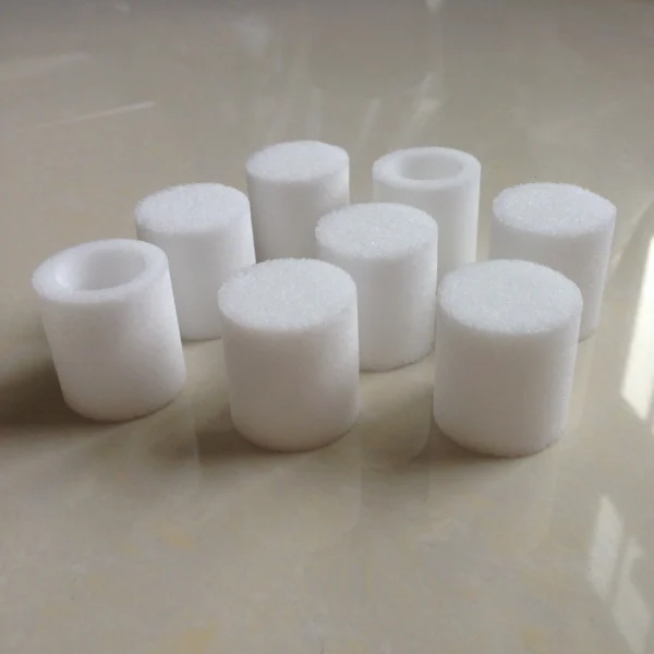 The 12*6*18 Micro Pore Bubble Diffuser PE Sintered Filter element Is ...