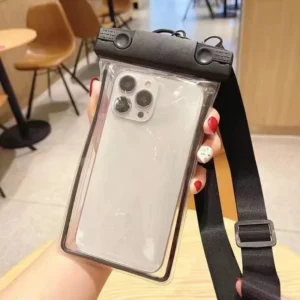 EVA/ABS Everstar iPhone Compatible Portable Universal Waterproof Mobile Phone Pouch Swimming Diving Bag Pack of 2