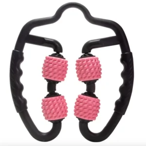 Professional Crazy Fit Yoga Exercise Roller Ring Plastic Foam Waterproof Massage Stick Leg Muscle Relaxation Accessories Pack of 10