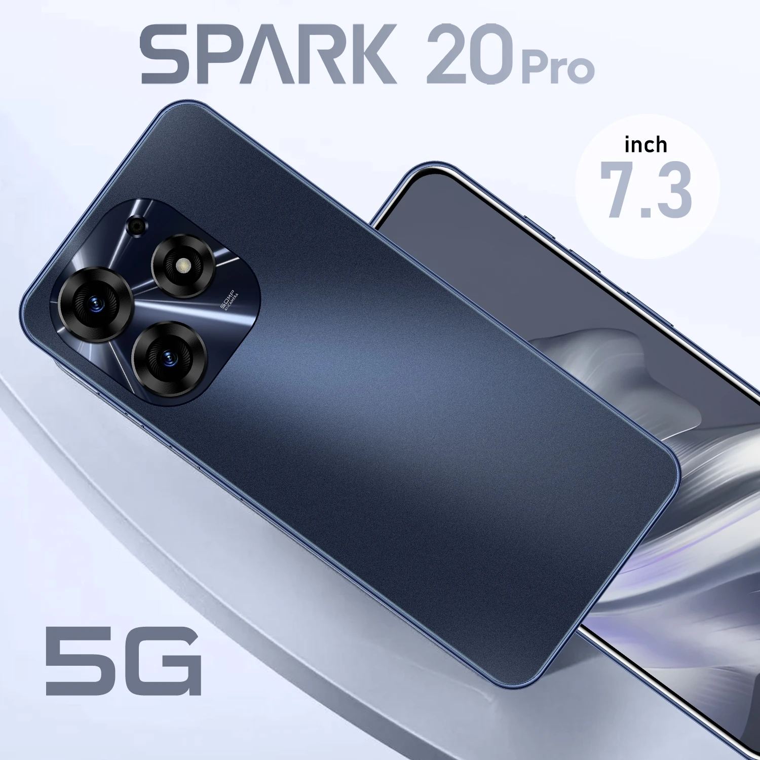 Brand New Tecno Spark 20 Pro Phone HD+ 5g Smartphone Plus10-core 5g Network 7000mah Android14.0 16GB+1TB Mobile Phone - Image 3