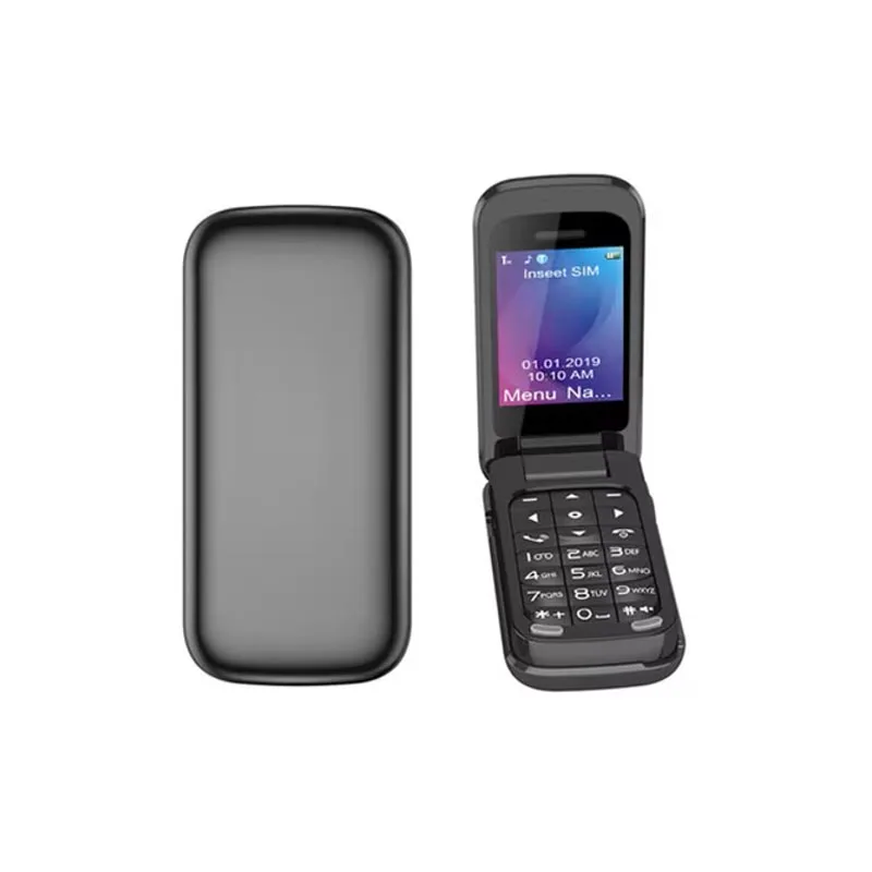 Drop Shipping 1.14 Inch Magic Voice Changer Telephone Portable L8star Bm60 FM Radio 2G Cellphone Magic Voice Flip Cellphone Pack of 10