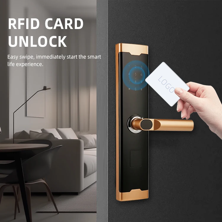 Factory Sale Security Smart Home Product Electric Password Lock TTlock App Door Lock Smart - Image 4