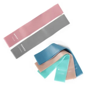 Yoga & Fitness TPE Elastic Ring Macaron Set with Pouch Deep Squat Hip Lifting Mini Loop Bands Macaron Suit Elastic Tension Ring