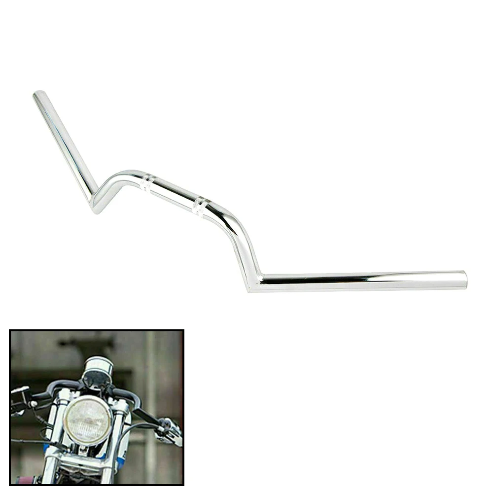 Customizable Colors-7/8'' 22mm Drag Bar Handlebar Cruiser Chopper Cafe Racer Clubman Universal Sports Motorcycle Handlebar Pack of 10 - Image 3