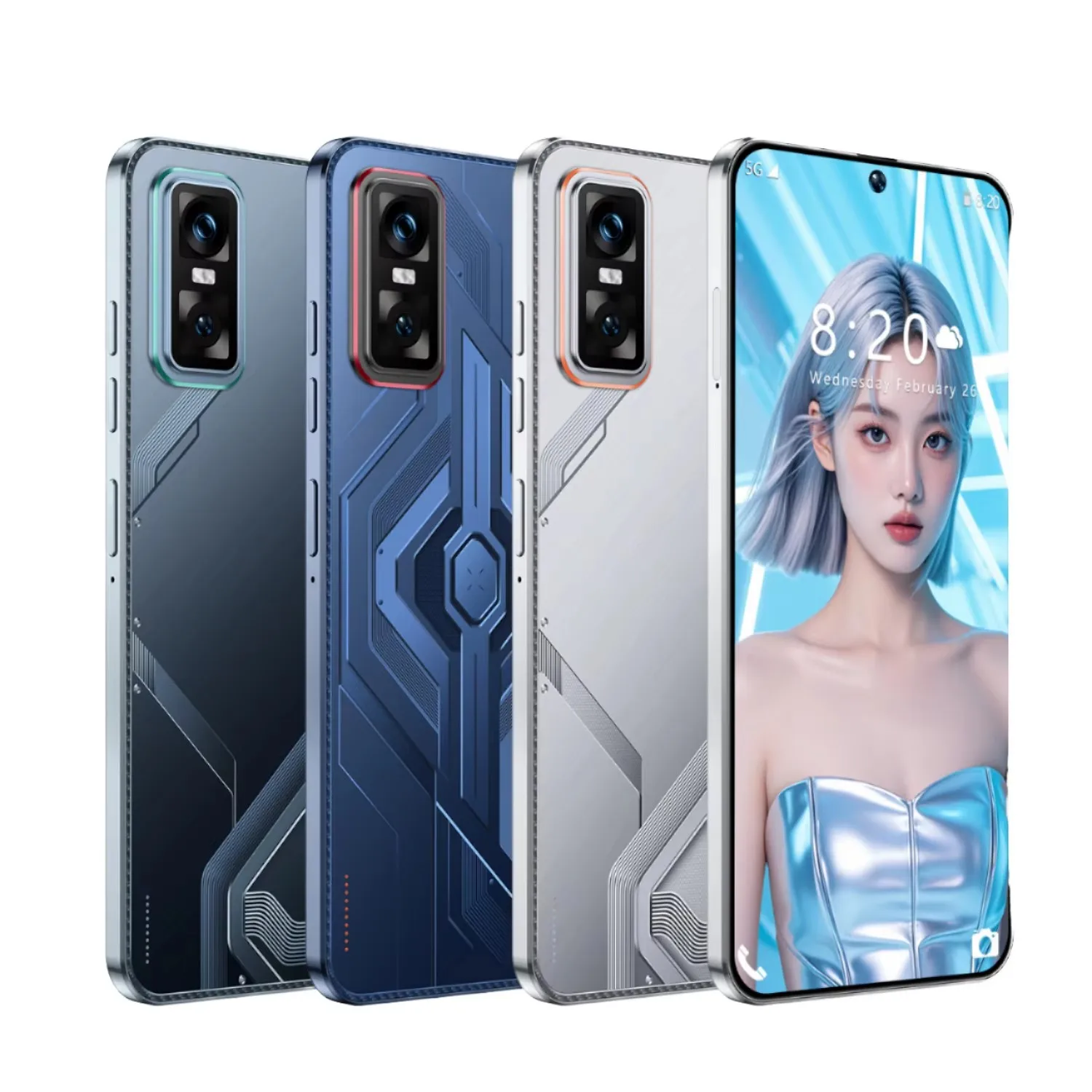 Attention to Detail New GT30 Pro 16G 1TB Octa Core 5G Gaming Smartphone AMOLED 144Hz 108MP CDMA LTE 120W Quick Charge - Image 2