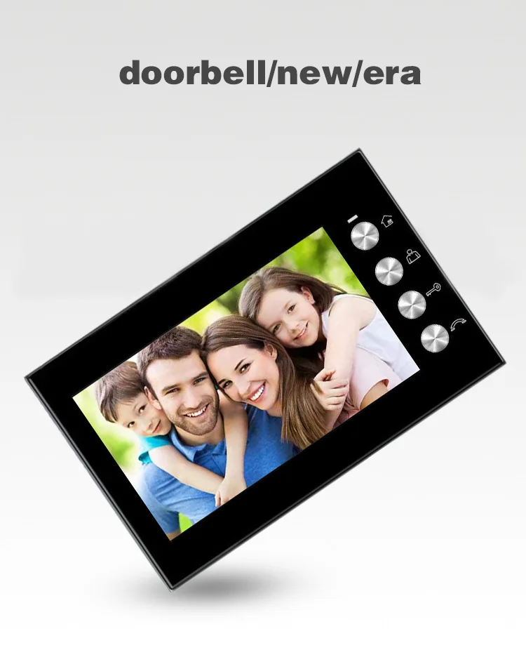 Newest 4Wires 7Inch 1 to 1 Villa Handfree Home Video Door Phone - Image 3