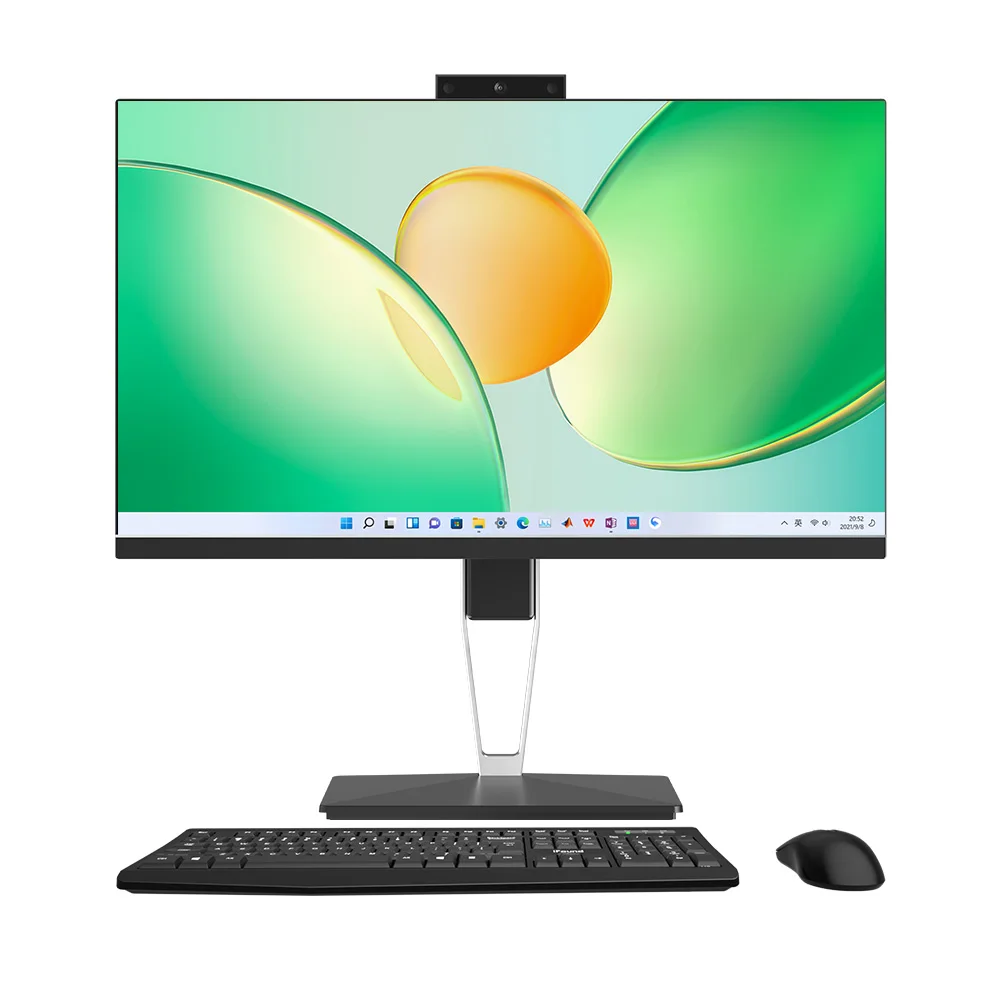 New 23.8-inch HD Windows 10 AMD Athlon 3050E SSD All in One Computer for Business Office Home Use