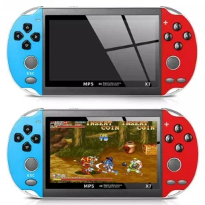 X7/X7plus Portable Handheld Video Game Console 4.1/4.3/5.1 Inch HD Screen Game Player Built-in 1000+ Classic Games Gift for Kids Pack of 5