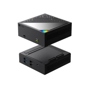 TOPC New AMD R5 6600U with 16GB LPDDR5X 6-core 12-thread 4.5GHz PCIE4.0 SSD WIFI6 Gaming Mini PC Desktop Computer