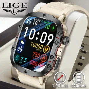 BW0667 CE FCC Smart Watch Men Answer Calls Music Player Fitness Tracker Blood Pressure Monitor Waterproof AI Voice Assistant