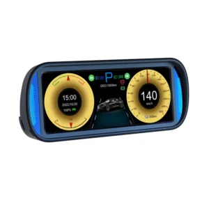 IPS Combiner Dashboard Accurate Speed Display Monitor Digital LCD Head-Up Display for Tesla T10 Model Pack of 2