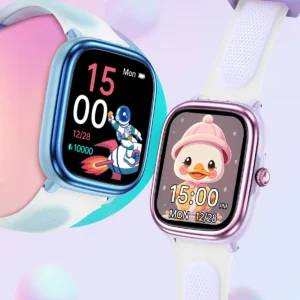 Bluetooth Children Smart Learning Watch HT40 IP68 Waterproof Boys Girls Sports Smartwatches With Heart Rate Monitor