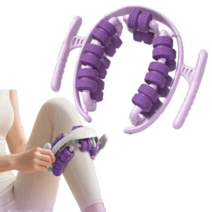 28 New Six-Axis Floating-Point Massager Leg Flexible Ring Arm Neck Waist Massaging Tool for Body Wheel Massage Application