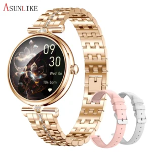 AK73 Women's Smart Watch High-Precision 1.28inches AMOLED IP68 Waterproof BT Calling Multiple Sports Modes