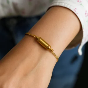 SongYi 18K Gold Plated Adjustable Bracelet Personalized Hidden Message Stainless Steel Geometric Pattern Trendy Couples Gifts Pack of 12