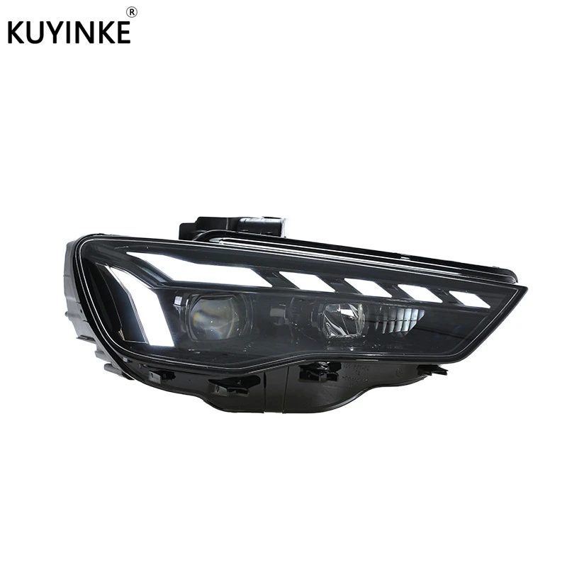 For Audi A3 Headlights Sportback Limousine 2013 2014 2015 2016 Car Accessories LED Headlight Upgraded Light DRL Head Front Lamp Pack of 2