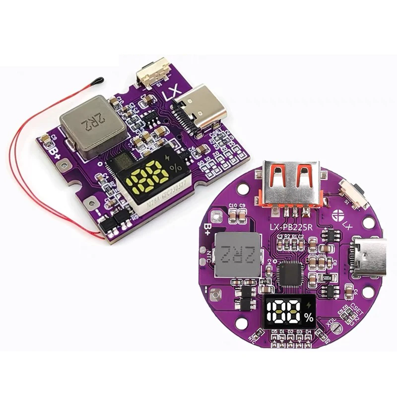 22.5W Bidirectional Fast Charging DIY Motherboard Kit Mini 5A Version Mobile Power Module Circuit Board Electronic Modules Kits - Image 2