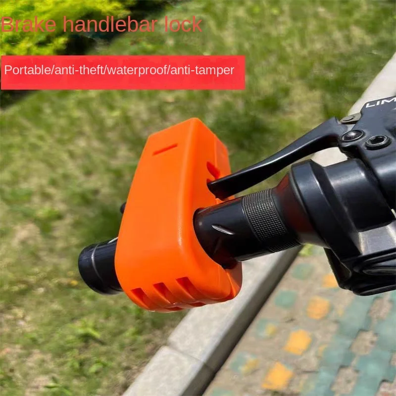 Electric Three-hole ABS Handlebar Lock Grip Lock Security Safety Locks for Motorcycle Handle bar Pack of 20 - Image 4