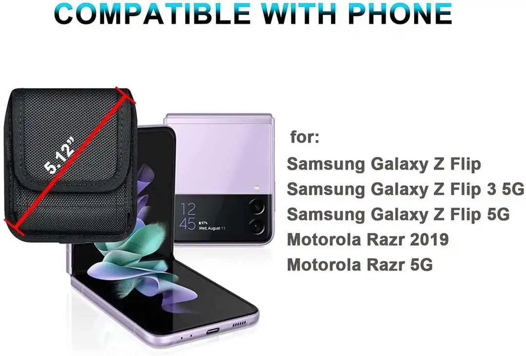 Universal New Outdoors Sport Gym Nylon Waist Belt Pouch Holster Mobile Phone Bag Cover Case Pack of 4 - Image 3