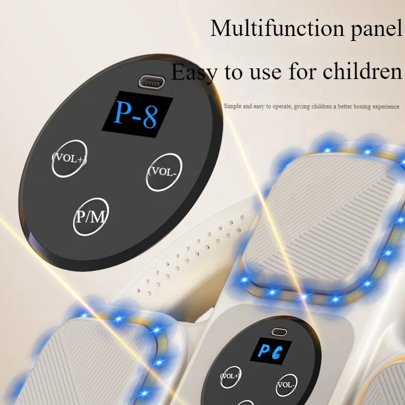 Home Fitness Music Boxing Target for Adult Kids Sports Stress Relief Lighted Smart Music Boxing Training Machine - Image 3