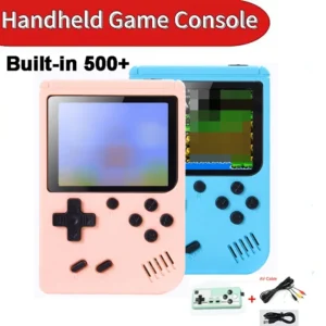 Retro Portable Mini Handheld Video Game Console 8 Bit 2.4 Inch Color LCD Kids Color Game Player Built in 500 Games Gameboy