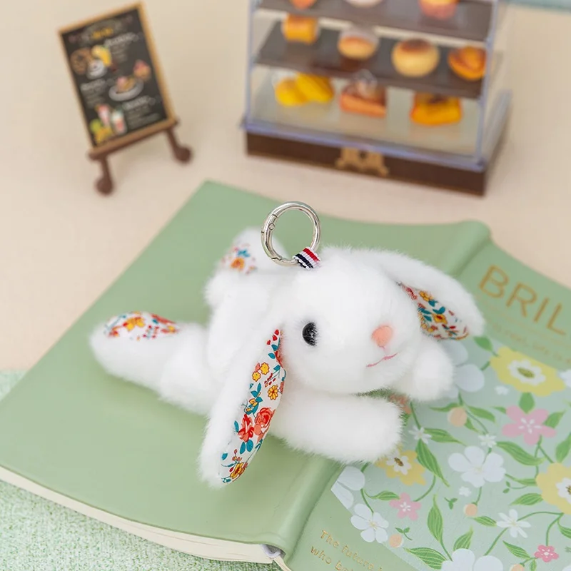 Brand New Floral Lying Series Plush Animal Pendant Doll with Scent Desktop Stress Relief Squeeze Pack of 10