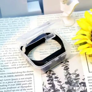 Fingerprint Lock Bracelet Smart Lock IP65 Waterproof TFT Display IOS Compatible Alarm Clock Community Access Control Swipe Card Pack of 2