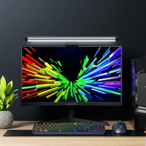 LED Stepless Dimming No Screen Glare Monitor Lamp Smart Remote Control Computer Screenbar Monitor Light Bar for Home Office