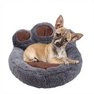 Professional Small Medium Large High Quality Faux Fur Print Winter Orthopedic Waterproof Removable Washable Travel Carton Pack of 5