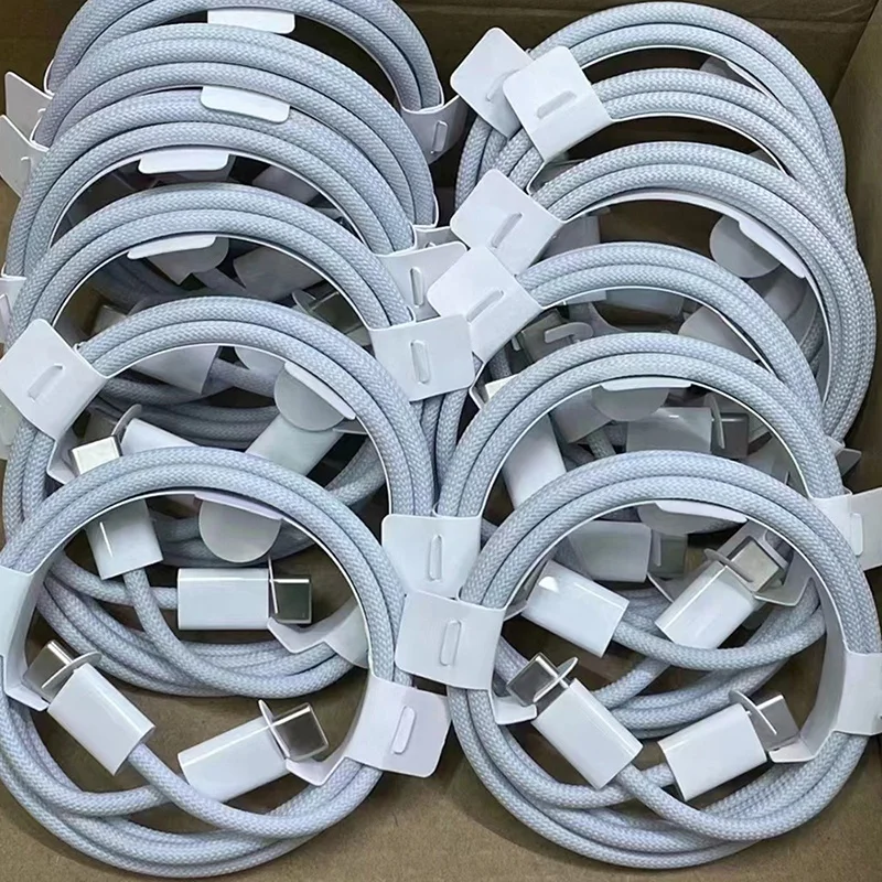 1M 2M Type C to Type C 240W 60W Braided Charger Cable Fast Charging Cable 16pro Max 15 for iPhone 16 Pack of 20 - Image 2