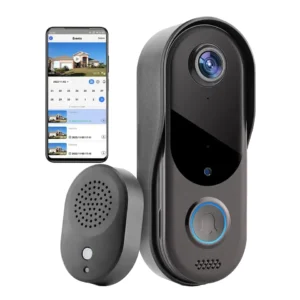 Tuya Smart Video Doorbell IP65 Waterproof Battery Low Power Wireless Intercom WiFi Smart Home Monitoring Doorbell