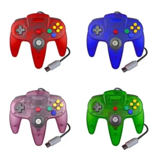 Classic Wired USB Gamepad Controller for Nintendo N64 Joystick Game Control Handle Manette Joypad Pack of 10
