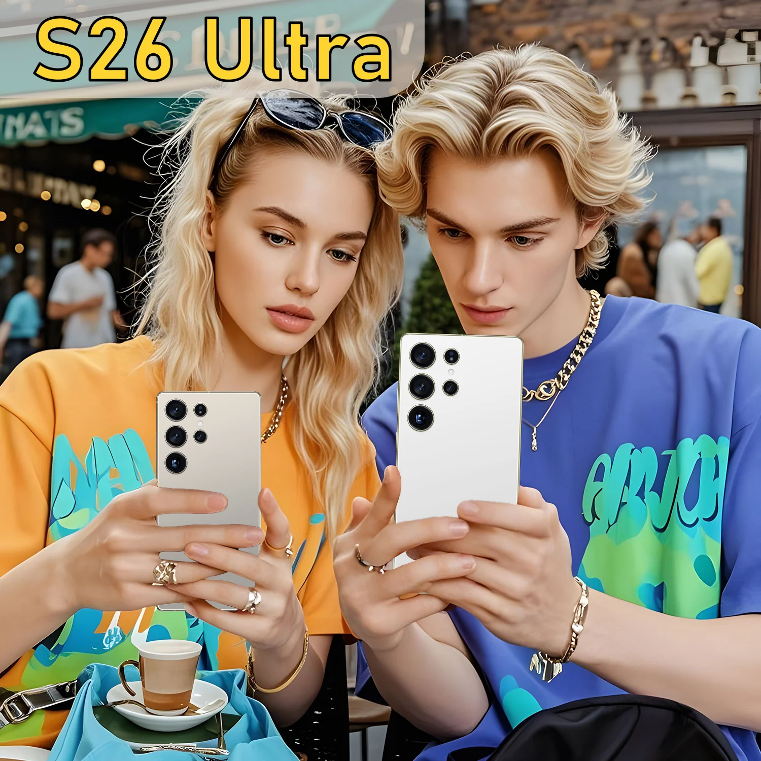 Best Choice S26 Ultra 6.9inch Octa Core Android Smartphone 5000mAh Battery Dual SIM 4G LTE Wi-Fi 5G Smartphone S26 - Image 4