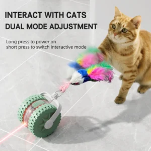 Wholesale Durable Laser Interactive Pet Toy Smart Indoor Electric Cat Ball with Gravity Features Fun Movement Playing Pack of 20