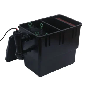 Koi Pressure Filter, Garden Pond Filtration System with 6 Filter Brushes and Sponge Filters, Suitable for up to 3200 Gallons Pack of 2