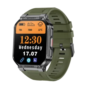 MK67 Smartwatch 1.85inch BT Phone Call Music Step Movement Stopwatch Calories Fitness Tracker Waterproof Sport Watch Smart Man Pack of 2