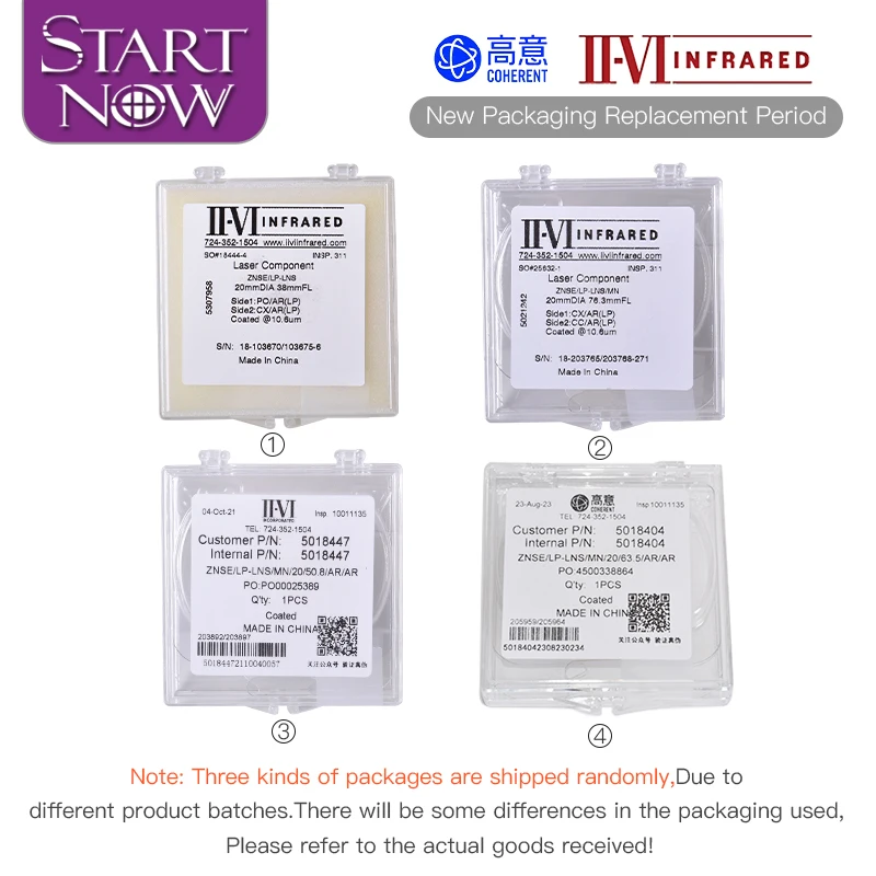 II-VI Dia.20mm F101.6 38.1mm 50.8 63.5 76.2mm Infrared CVD ZnSe Focusing Lens High Quality and Durable Optical Lens - Image 4