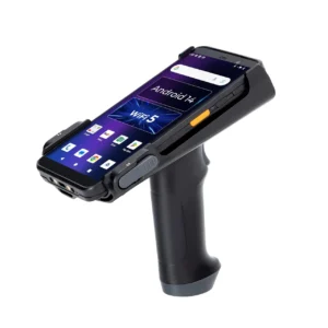 Android 14 GMS Handheld Computer with Data Collect Terminal Barcode Scanner Hand Grip Protective Case Hand Strap Cradle-in Stock