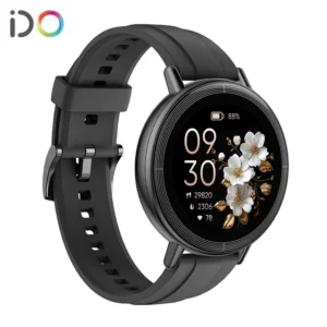 Men's Women's Digital Smart Fitness Watch 1.27inch TFT Screen Heart Rate Monitor Activity Tracker IP68 Waterproof Silicone