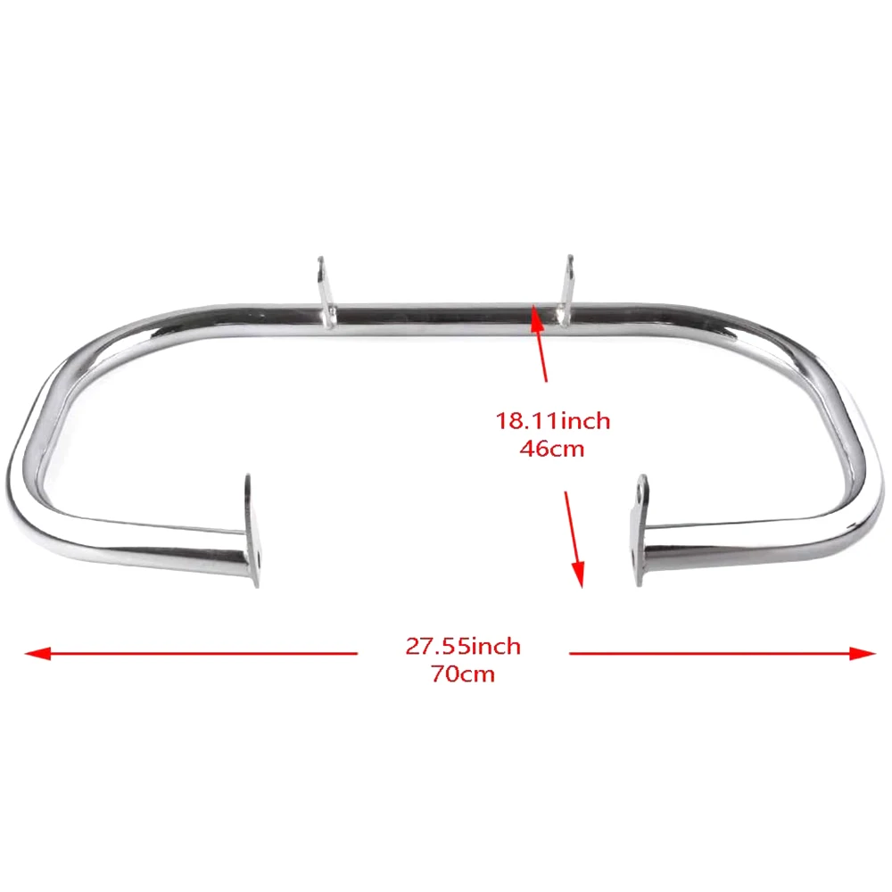 Factory Customization - Front Engine Bumper Protector, Crash Bar, Grand Bar for Suzuki C50 VL800 M50 01-11 Boulevard Volusia - Image 2