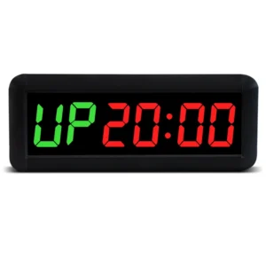 Jhering 1.5 Inch Classic Digital Timer LED Portable Workout Countdown Clock Gym Timer Crossfit in Factory Office Pack of 10