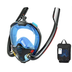 Eco Friendly Swim Scuba Diving Full Face Mask Go Pro Mount Diving Mask for Adults