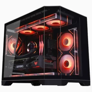 SNOWMAN 090 White Stock New Style Gaming Mid Tower MicroATX Steel Case Rgb Fans 1000w Power Supply
