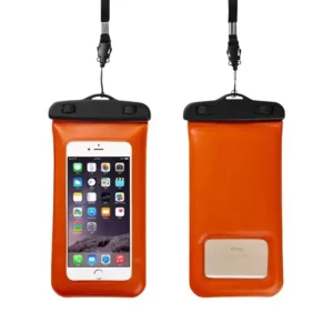 Universal Clear PVC Floating Waterproof Case with Strap Water-Proof Mobile Phone Bag Pouch for All Cell Phones Pack of 10