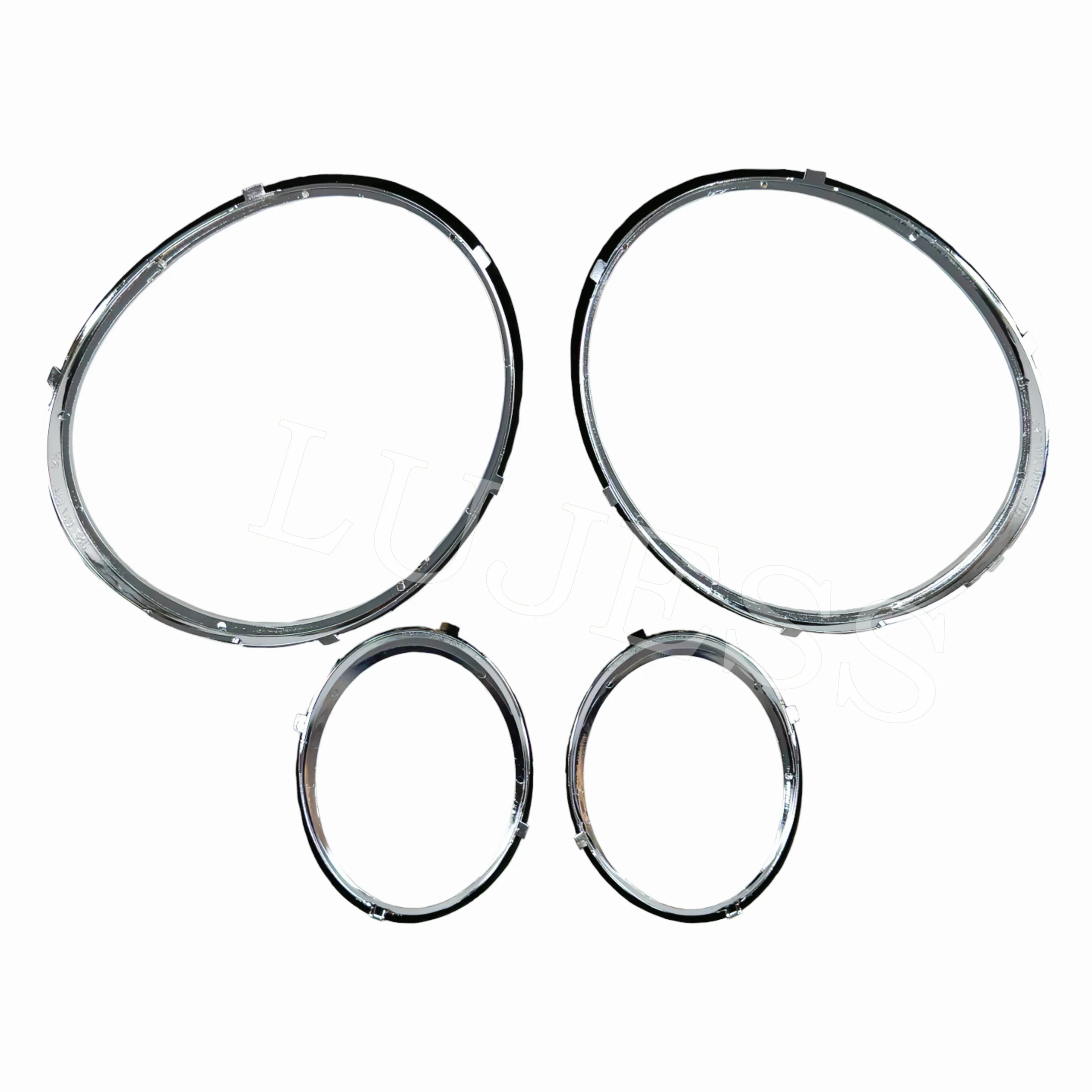 Car Lighting System Headlight Chrome Lamp Ring for Bentley Flying Spur Auto Parts 3SE807823 3SE807824 3SE807833 3SE807834 - Image 2